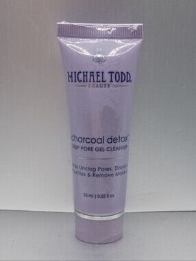 5 For $25 Item🌸 Michael Todd Beauty Charcoal Detox Deep Pore Gel Cleanser